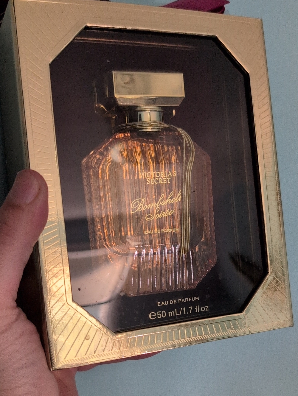 Victoria’s Secret bombshell Soiree perfume. New; sealed box 1.7